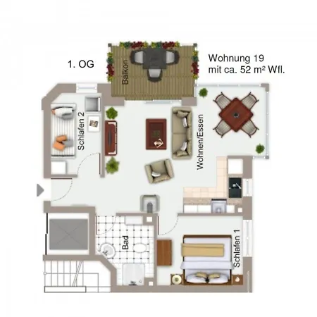 Kustenzauber 19 Apartment Grossenbrode
